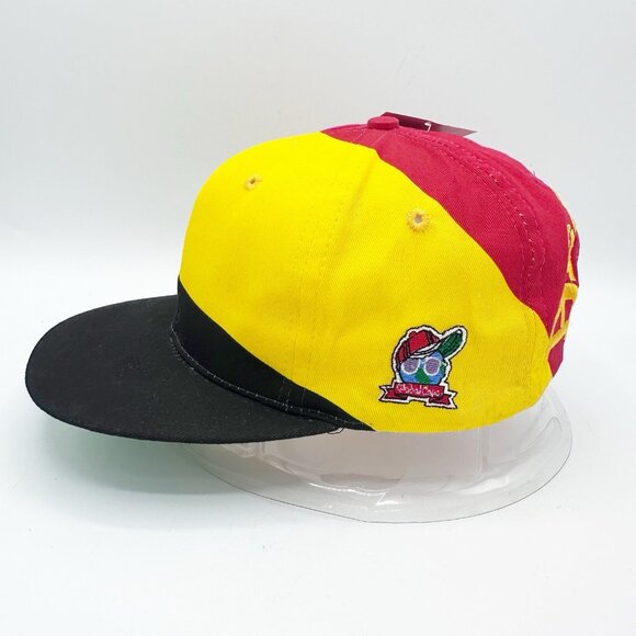 NWT Vintage 1994 90’s BELGIUM Flag Belgique Snapback Hat Soccer World Cup (Flaw) - Picture 5 of 8